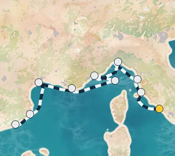 10 Night Rome to Barcelona cruise