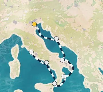 7 Night Venice to Rome cruise