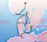 7 Night Oslo to Copenhagen cruise