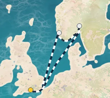 6 Night London to London cruise