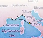 7 Night Rome to Rome cruise