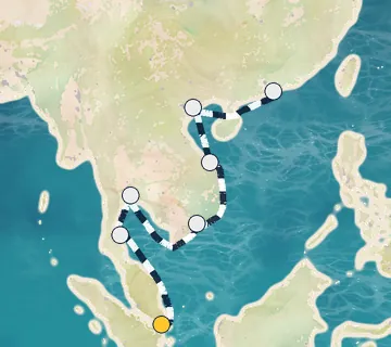 13 Night Singapore to Hong Kong cruise
