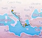 10 Night Athens to Trieste cruise