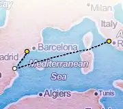 3 Night Rome to Tarragona cruise