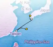 5 Night Sasebo to Naha cruise