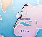 28 Night Rotterdam to Rotterdam cruise