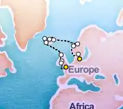 16 Night Copenhagen to Portsmouth cruise