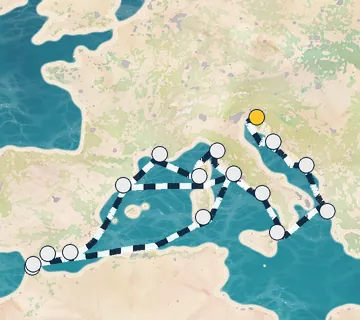 21 Night Trieste to Barcelona cruise