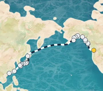 36 Night Vancouver to Hong Kong cruise