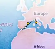 7 Night Barcelona to Rome cruise