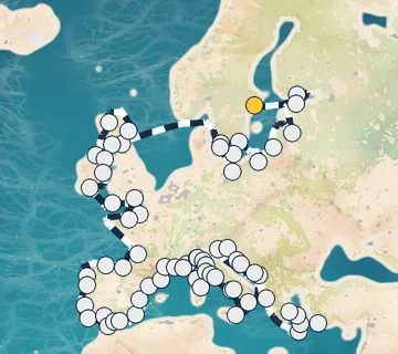 80 Night Stockholm to Athens cruise