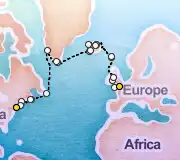 28 Night Portsmouth to New York cruise
