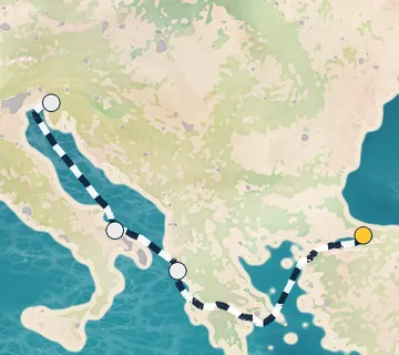 4 Night Istanbul to Trieste cruise
