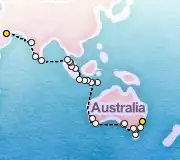 44 Night Sydney to Dubai cruise