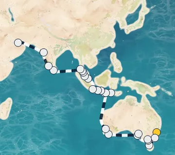 44 Night Sydney to Dubai cruise