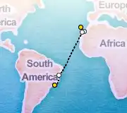 12 Night Funchal to Rio cruise