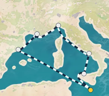 7 Night Valletta to Valletta cruise
