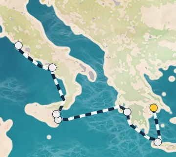 7 Night Athens to Rome cruise