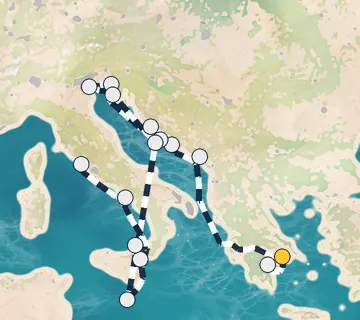 8 Night Athens to Venice cruise