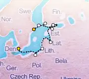 11 Night Copenhagen to Stockholm cruise