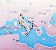 10 Night Rome to Venice cruise