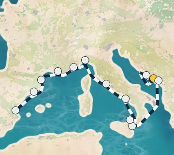 14 Night Dubrovnik to Barcelona cruise