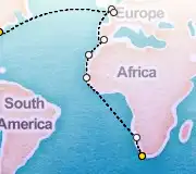 25 Night Cape Town to New York cruise