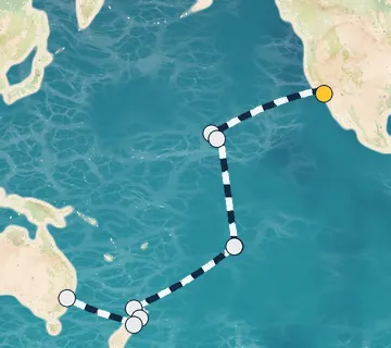 27 Night Los Angeles to Sydney cruise