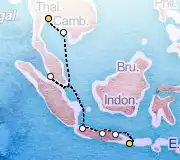 11 Night Bangkok to Benoa cruise