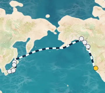 18 Night San Francisco to Tokyo cruise