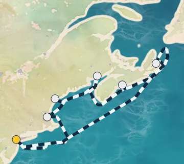 9 Night Bayonne to Bayonne cruise
