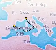 5 Night Barcelona to Genoa cruise