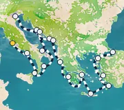 21 Night Rome to Istanbul cruise