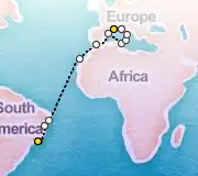 22 Night Rio to Marseille cruise