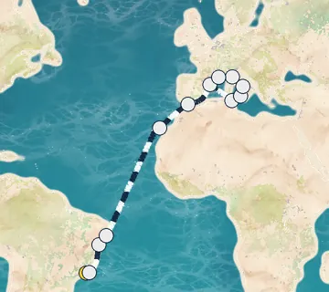 22 Night Rio de Janeiro to Marseille cruise