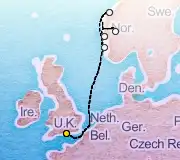 7 Night London to London cruise