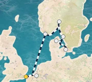 7 Night London to Copenhagen cruise