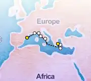 9 Night Barcelona to Athens cruise