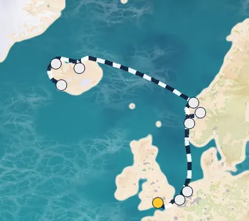 11 Night London to Reykjavik cruise