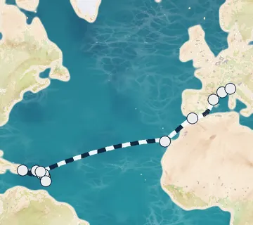 21 Night Pointe-a-Pitre to Savona cruise