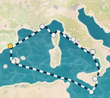 10 Night Barcelona to Barcelona cruise