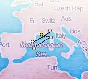 6 Night Marseille to Marseille cruise