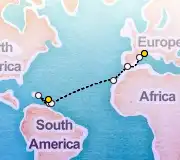 18 Night Marseille to Pointe-a-Pitre cruise