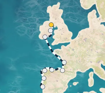 10 Night Belfast to Lisbon cruise