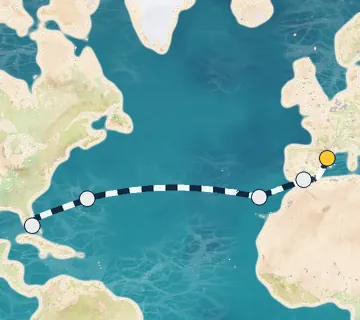 14 Night Barcelona to Miami cruise