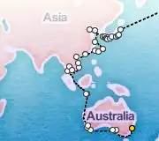 91 Night Sydney to San Diego cruise