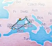 7 Night Marseille to Marseille cruise