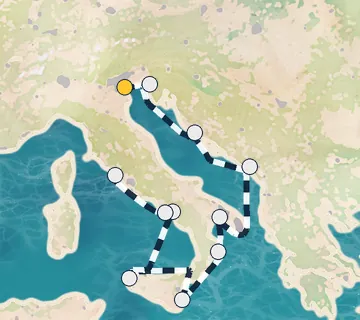 11 Night Venice to Rome cruise