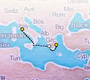 3 Night Athens to Rome cruise