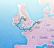 8 Night Liverpool to Amsterdam cruise